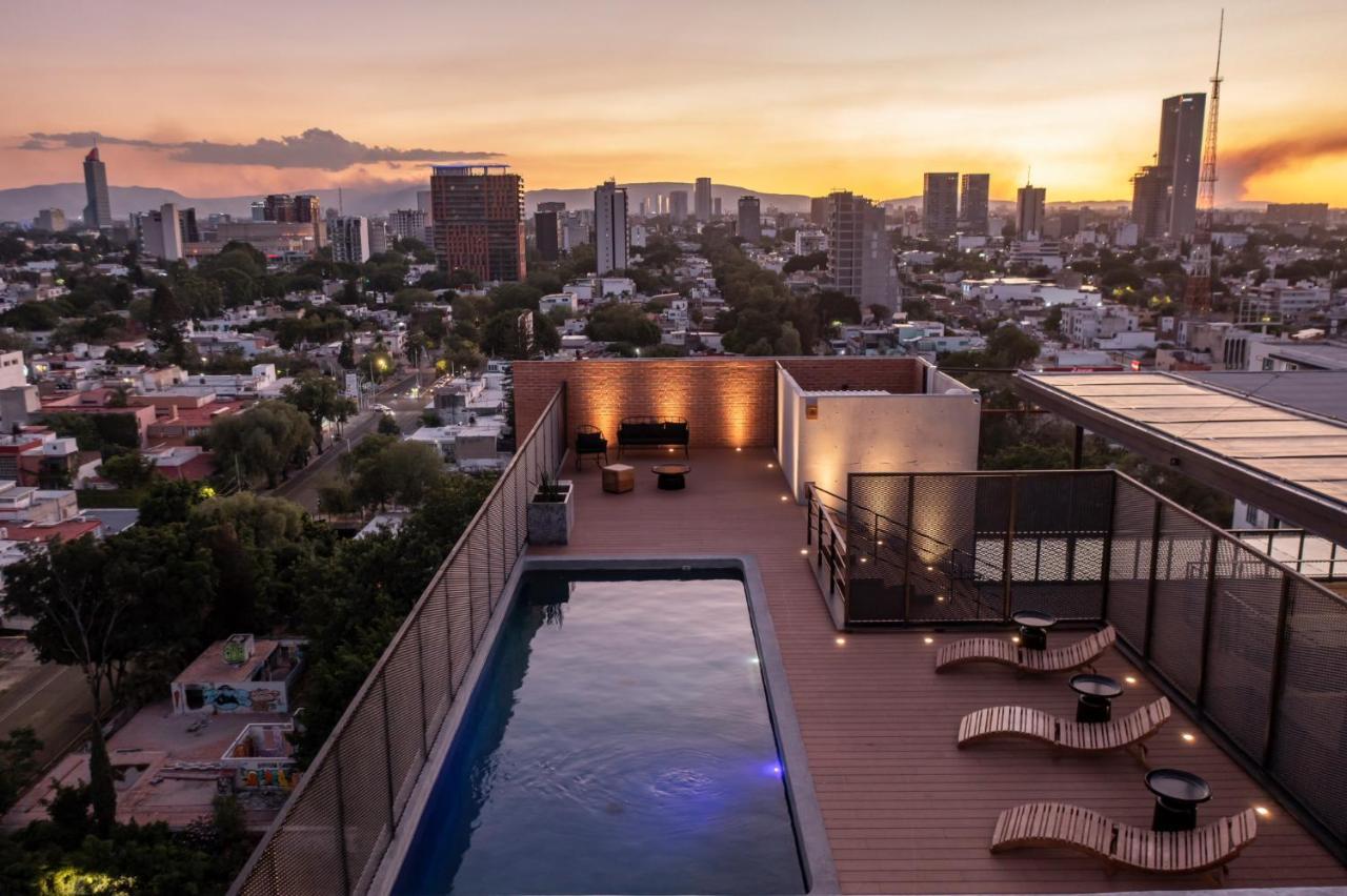 Tribeca Flat Witgdl Aparthotel Guadalajara Kültér fotó